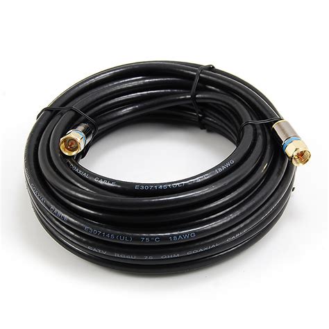 Adapter NEMA 14-30/2x5-15-Amp 4-wire To 3-wire Single To Double White Basic Standard Adapter. . Coaxial cable connectors home depot